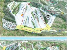 Trail map Nub's Nob Ski Area