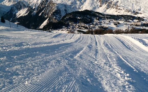 Slope preparation Bregaglia Engadin – Slope preparation Aela – Maloja