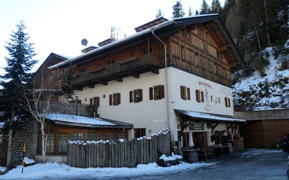 Val d’Ultimo (Ultental): accommodation offering at the ski resorts – Accommodation offering Schwemmalm