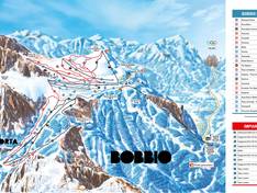 Trail map Piani di Bobbio