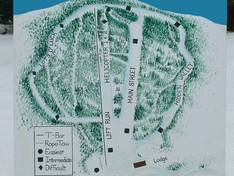 Trail map Cottonwood Butte