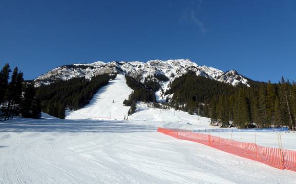 Highest base station in the Sawback Range – ski resort Mt. Norquay – Banff