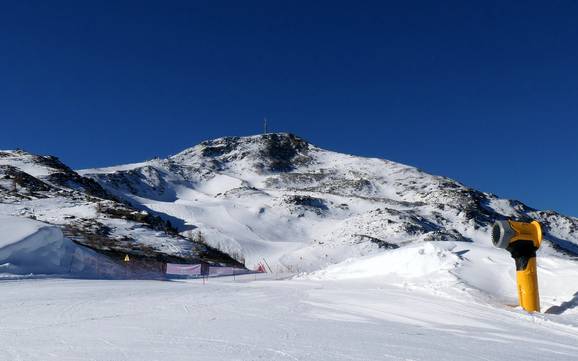 Val d’Ultimo (Ultental): size of the ski resorts – Size Schwemmalm