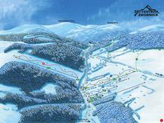 Trail map Zdobnice