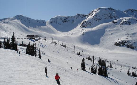 Biggest ski resort in the Garibaldi Ranges – ski resort Whistler Blackcomb