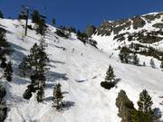 At the La Basera chairlift