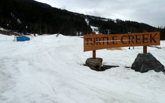 Snow parks Selkirk Mountains – Snow park Revelstoke Mountain Resort