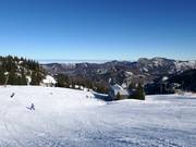 Panorama in the Kasberg ski resort