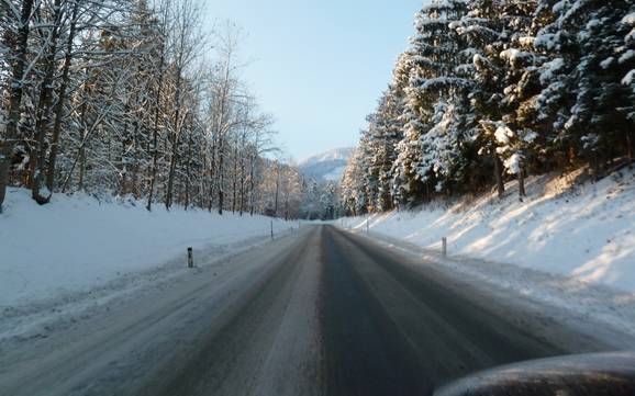 Brandnertal: access to ski resorts and parking at ski resorts – Access, Parking Brandnertal – Brand/Bürserberg