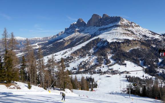 Skiing near Tiers (Tires)