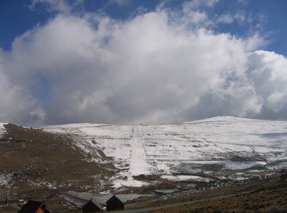 The ski slope of Afriski