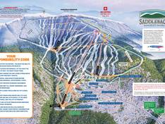 Trail map Saddleback