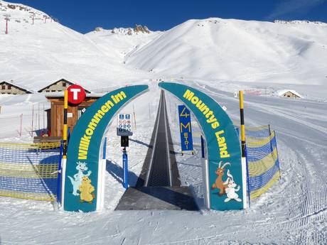 Family ski resorts Engadin St. Moritz – Families and children St. Moritz – Corviglia