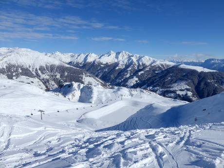 Lienz: size of the ski resorts – Size Sillian – Thurntaler (Hochpustertal)
