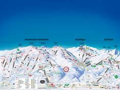 Trail map Spieljoch – Fügen