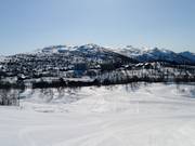 View of the accommodations in Hovden