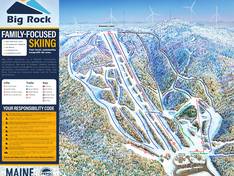 Trail map BigRock Mountain