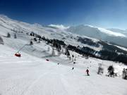 View over the slopes at Schareck