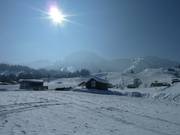 The ski resort is easy to navigate but offers all levels of difficulty.