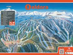 Trail map Eldora Mountain