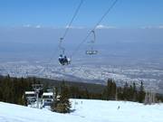 Vitosha ski resort with Sofia