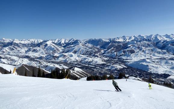 Highest ski resort in Idaho – ski resort Bald Mountain – Sun Valley