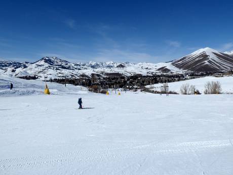 Ski resorts for beginners in the United States of America – Beginners Dollar Mountain – Sun Valley