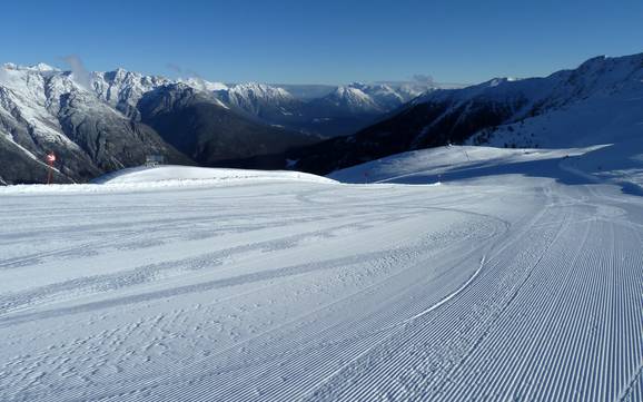 Biggest height difference in Tirol West – ski resort Venet – Landeck/Zams/Fliess