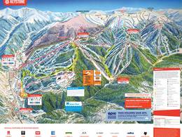 Trail map Keystone