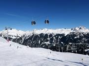Slopes at the Valisera 10-person gondola lift