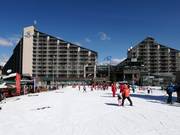 Hotel Rila directly on the slope