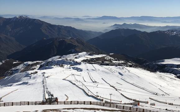 Skiing in Chile