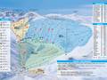 Trail map La Pinilla