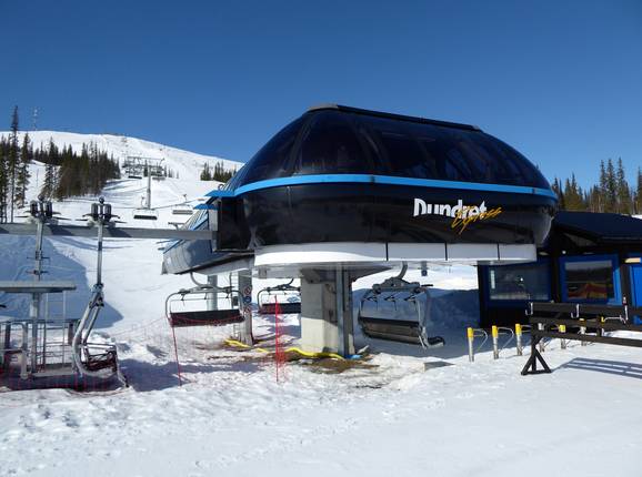 Dundret Express - 6pers. High speed chairlift (detachable)