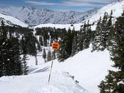 Steep cliffs