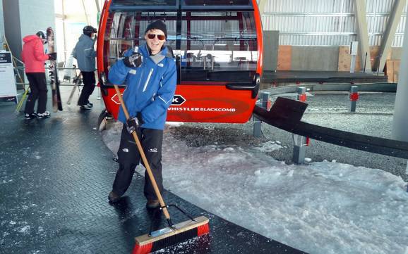 Pacific Ranges: cleanliness of the ski resorts – Cleanliness Whistler Blackcomb