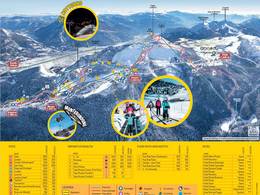 Trail map Monte Bondone