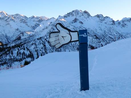 Family ski resorts Kleinwalsertal – Families and children Fellhorn/Kanzelwand – Oberstdorf/Riezlern