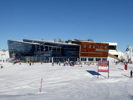 Huts, mountain restaurants  Switzerland – Mountain restaurants, huts Ischgl/Samnaun – Silvretta Arena
