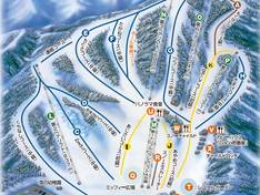 Trail map Katashina Kogen Resort