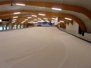 View of the beginner slope