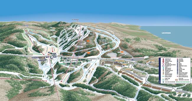 Lutsen Mountains Frontside Lutsen Mountains Frontside