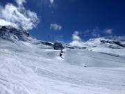 View over the Saas-Fee ski area