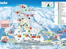 Trail map Naeba (Mt. Naeba)