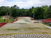 Overall view of blue slope 1