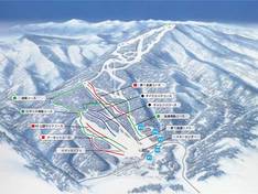Trail map Nukabira Gensenkyo