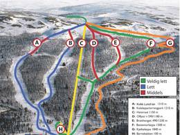 Ski resort Dagali Fjellpark