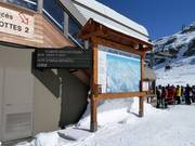 Slope map and occupancy display