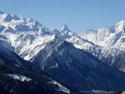 From Bellwald, you can also see the Matterhorn.