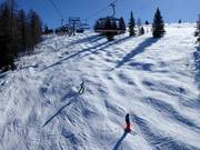 Ski route under the Neugarten 8er-Carving Jet chairlift